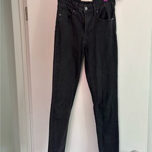Levi's High Rise Black Women's Jeans